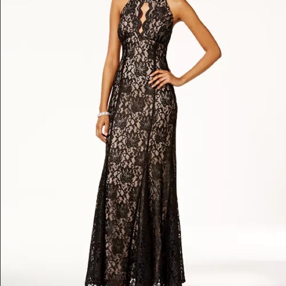 Navy Evening gown brand NEW